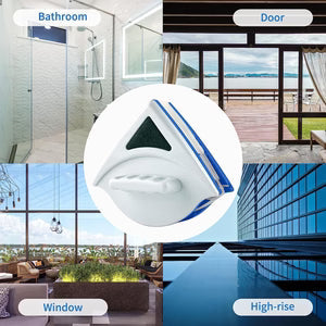 Magnetic Double-Sided Glass Cleaner – Safe for High Buildings