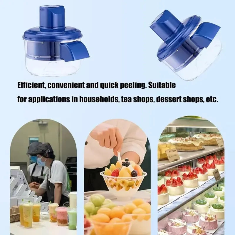 Premium Fruit & Vegetable Peeler with Storage Bowl