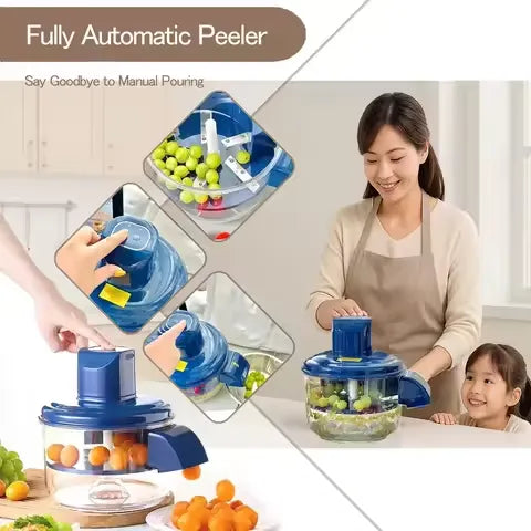 Premium Fruit & Vegetable Peeler with Storage Bowl